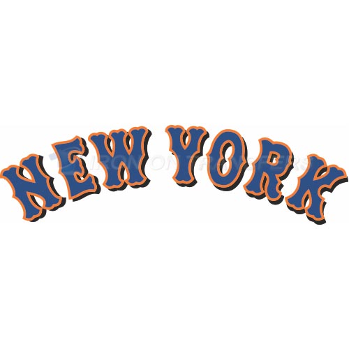 New York Mets Iron-on Stickers (Heat Transfers)NO.1761